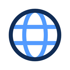 website outline color icon