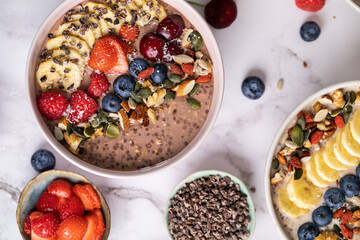 oatmeal and fruit