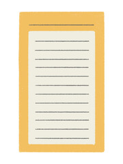 Cute paper stickers for notes. Rough, sloppy texture. Digital Bullet Journal.