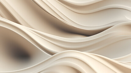 Obraz premium White chocolate dunes background. Generated AI