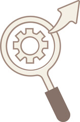 magnifying glass with a magnifying glass