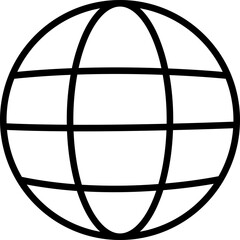 Simple black social media icons
