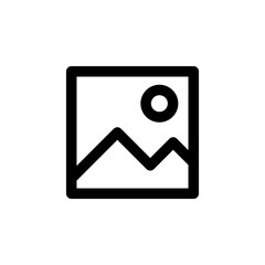 gallery icon vector. image photo album icon signs, picture symbol. web vector icon . line outline