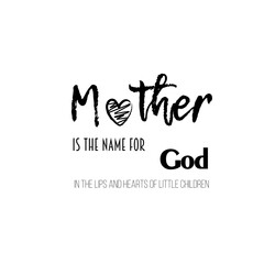 Quote I Love You Mom Fashionable calligraphy. Excellent gift card for Mother's Day. Vector illustration on white background. Thanks mom. Greeting print