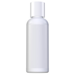 Anti Aging Cream Bottle.Realistic 3D Rendering Mockup