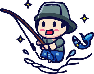 fishing png graphic clipart design