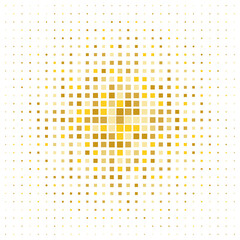 Halftone abstract geometric design, digital dynamic texture cover background, vector illustration