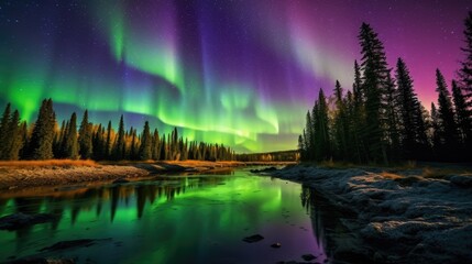 Celestial Symphony: Embracing the Mesmerizing Aura of the Aurora Light