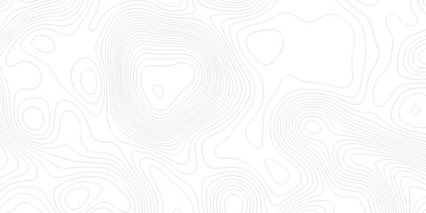 Abstract pattern with lines. Abstract sea map geographic contour map and topographic contours map background. Abstract white pattern topography vector background. Topographic line map background.