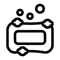 soap line icon