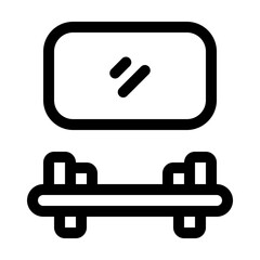 mirror line icon