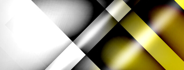 Abstract lines geometric techno background layout