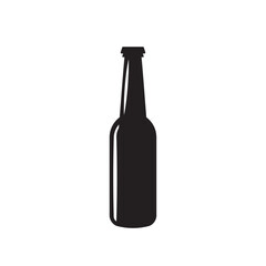 Beer bottle vector icon. Beer flat sign design. Beer bottle symbol pictogram. UX UI icon