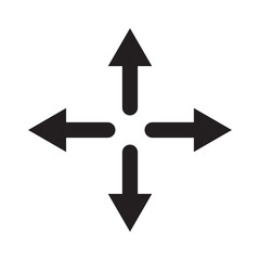 directions or navigation icon vector