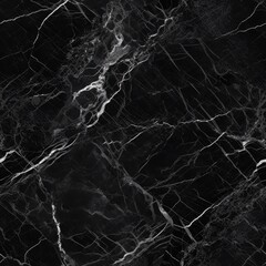 Black marble seamless texture for tilling 
