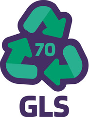 Caution Marking Information GLS Industrial Sign