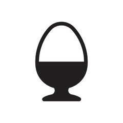Egg vector icon. Egg flat sign design. Egg symbol pictogram. UX UI icon