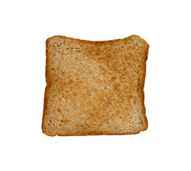 The toast isolated. Breakfast delicious bread