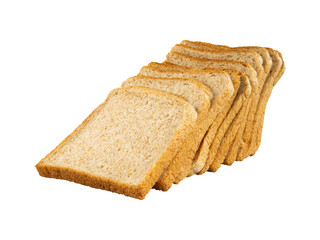 pile of slice wheat bread element