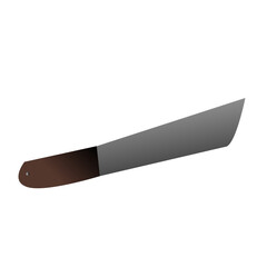 knife isolated on white
