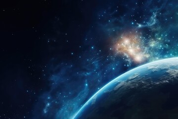 Obraz na płótnie Canvas planet earth from space