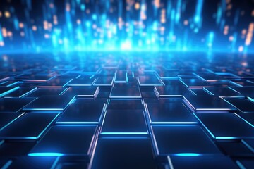 abstract blue background