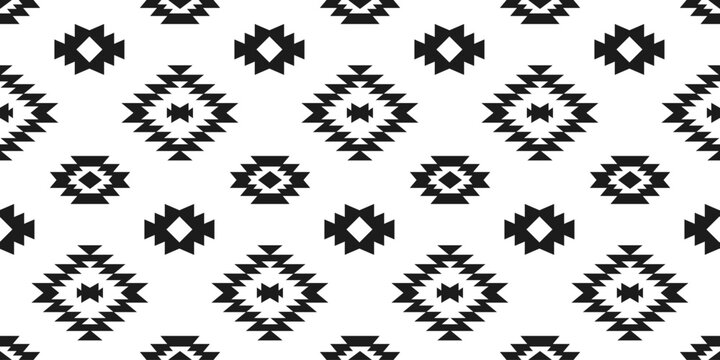 Southwestern Aztec Seamless Pattern. Navajo Print 