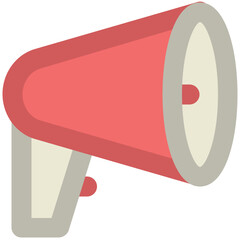 Icon of a bell bold line design 