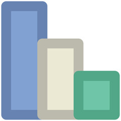 Wifi signals bold line icon