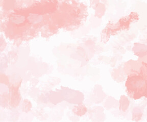 Pink abstract watercolor background, color abstract background vector