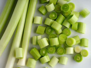 freshly chopped leek