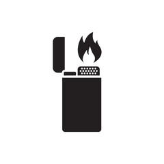 Lighter icon. Lighter vector icon. Fire lighter flat sign design. UX UI icon