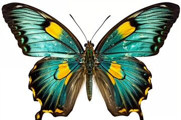 Fototapeta premium butterfly isolated on white. 