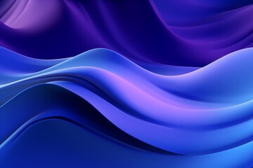 Modern liquid blue and purple tones background Generative Ai