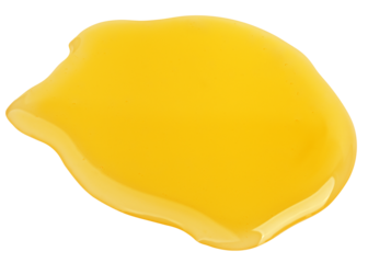 liquid honey isolated on white background, clipping path, full depth of field