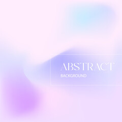 Abstract background template light pink blue pastel gradient color