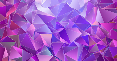Obraz premium 3d Triangles, abstract background. Design wallpaper.