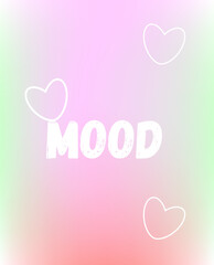 background with hearts