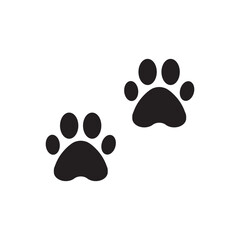Paw vector icon. Animal paw icon. Dog and cat paw sign. Paw print symbol. Pet concept symbol pictogram. UX UI icon © Elchin