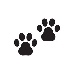 Paw vector icon. Animal paw icon. Dog and cat paw sign. Paw print symbol. Pet concept symbol pictogram. UX UI icon © Elchin