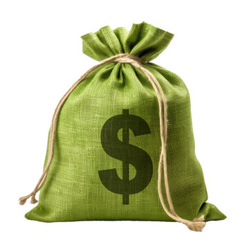 recommend clip art: Green Money Bag Isolated on Transparent Background - Generative AI
                    