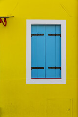 Stunning image of the Burano island on a bright day