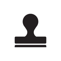 Rubber stamp icon. Stamp vector icon. Stamp flat sign design. symbol pictogram. UX UI icon