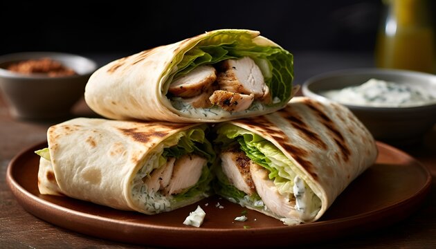 chicken Ceaser wrap 