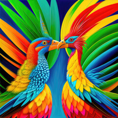 Obraz premium Animal Portrait, Generative AI