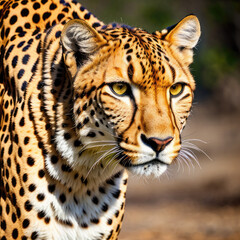 Obraz premium Animal Portrait, Generative AI