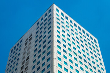 Top view of modern architecture buildings in Jakarta, Indonesia