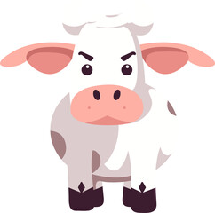 Cute cow mascot