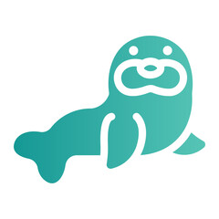 seal gradient icon