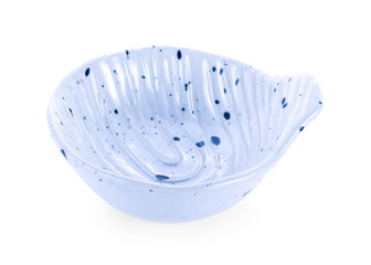 empty bowl isolated on white background.